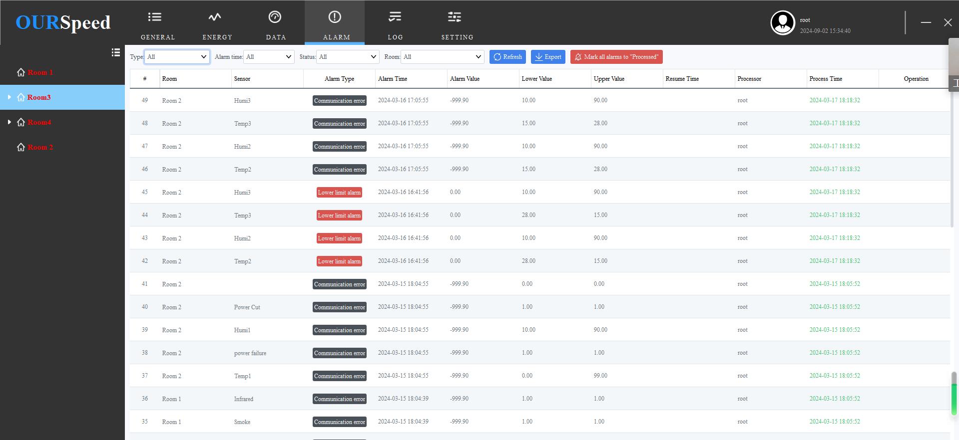 EMS central monitoring software 3